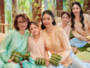 Làm đẹp - Xuýt xoa trước nhan sắc di truyền 3 thế hệ của nhà Hà Kiều Anh, bất ngờ là bà ngoại 70 tuổi vẫn trẻ đẹp