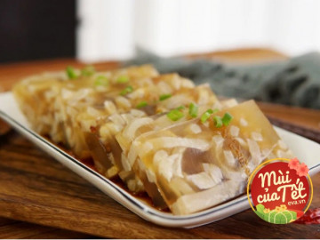 Năm mới ăn món bì đông này vừa ngon lại thanh mát, không ngán ngấy