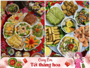 Bếp Eva - Những mâm cỗ Tết ngập mạng xã hội của chị em, rực rỡ các món ăn từ truyền thống đến hiện đại