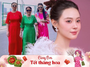 Làm đẹp - Midu khoe nhan sắc 3 thế hệ ngày đầu năm, "chị ngoại" và "chị mẹ" quá trẻ đẹp