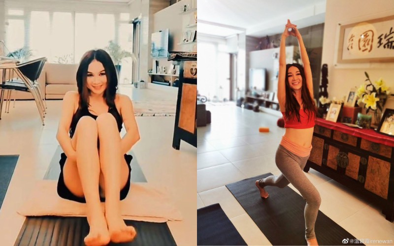 Ôn Bích Hà duy trì thói quen tập yoga, pilates và gym nhiều năm nay. Việc tập luyện kết hợp nhiều bộ môn và duy trì đều đặn hằng ngày giúp cô đốt cháy được nhiều calo, vóc dáng săn chắc, dẻo dai. 
