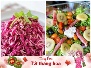 Tết xong ngán ngấy thịt cá, làm ngay 6 món salad bổ mát này ăn thoải mái chẳng chán