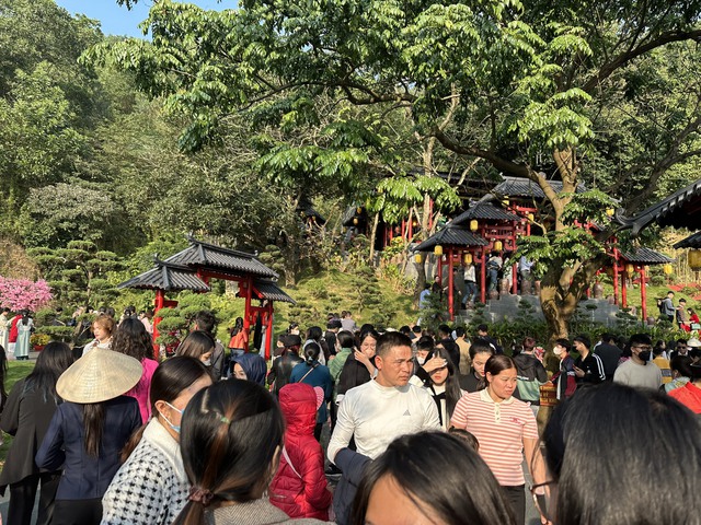 Hàng ngàn người dân đổ về chùa Cây Thị