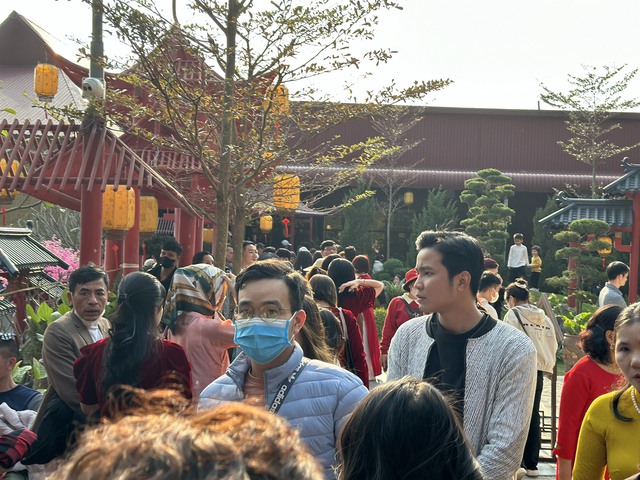 Mặc dù mới nổi trong thời gian gần đây nhưng chùa Cây Thị đã thu hút rất nhiều du khách về đây du xuân