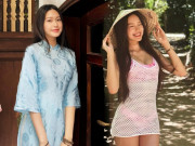 Thời trang - Đón Tết đầu tiên làm dâu, Doãn Hải My hết mê khoe đường cong, ăn mặc đối lập quá khứ