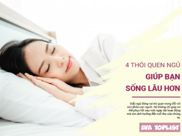 Bất ngờ với 4 thói quen ngủ giúp bạn sống thọ hơn