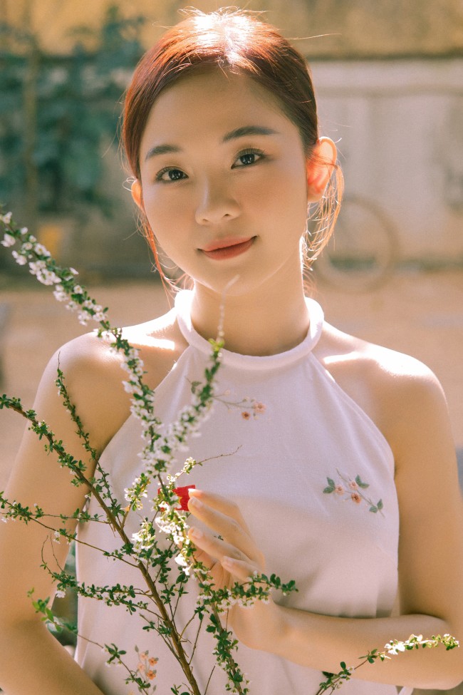 Bóng hồng VTV được gọi là Park Bo Young bản Việt: amp;#34;Tôi yêu chợ hoa ngày Tết, sợ bị hỏi bao giờ cưới chồngamp;#34; - 5