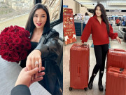 Giải trí - Quỳnh Thư được bạn trai cầu hôn tại Pháp, chi tiết nhẫn kim cương size "khủng" thành tâm điểm