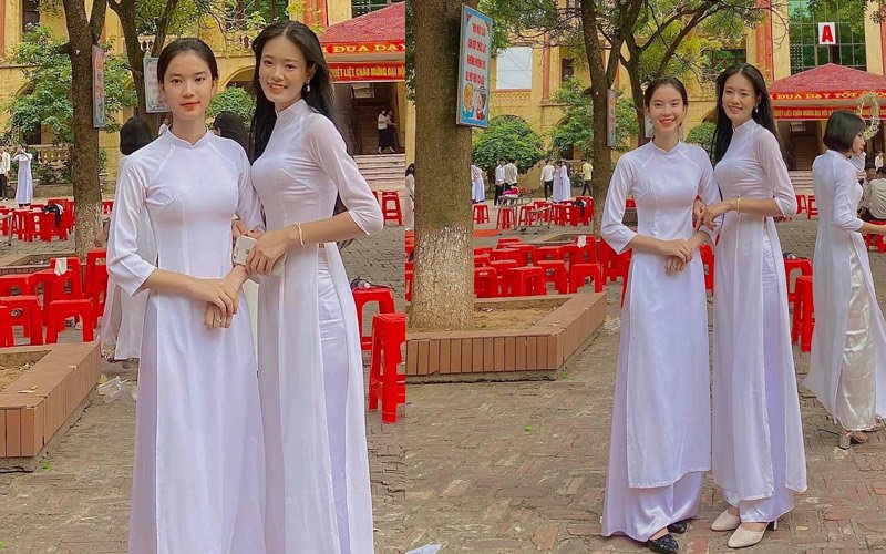 Hoàng Hương Giang là bạn thân của á hậu Khánh Linh, hai nữ sinh ngày nào còn chụp ảnh vô tư giờ đã được biết đến bởi những danh hiệu riêng cho mình! 
