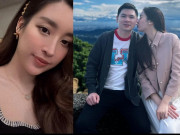 Thời trang - Đỗ Mỹ Linh hiếm hoi mặc hờ hững, gợi cảm đi chơi khi vắng chồng