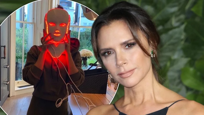 Ít ngày trước, Victoria Beckham khiến người hâm mộ choáng váng khi đăng tải clip nhún nhảy rất nhiệt tình khi đang đeo chiếc mặt nạ phát sáng trên đầu. Được biết, cựu thành viên Spice Girls đã tậu chiếc mặt nạ điện có giá khoảng 2000 bảng Anh để giúp cấp ẩm cho làn da thêm rạng rỡ, trẻ trung.