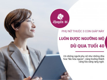 Top 5 con giáp nữ hút hồn mọi ánh nhìn: Vẻ đẹp mặn mà, tài năng xuất chúng sau tuổi 40