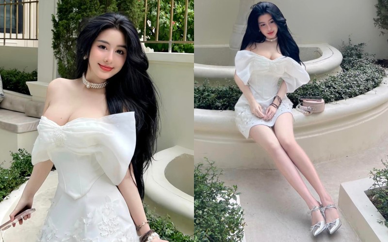 Dù không hoạt động nghệ thuật nhưng hotgirl vẫn sở hữu lượng follow khủng như vậy, phần lớn là nhờ nhan sắc lẫn phong cách ăn mặc.
