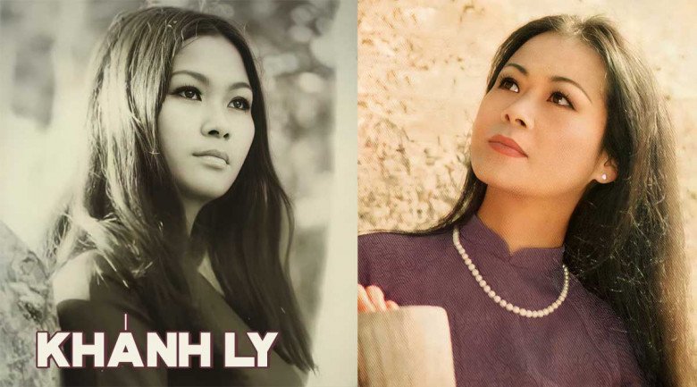 Hình ảnh thời trẻ của Khánh Ly.