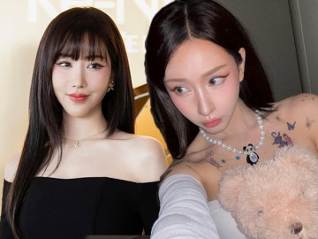 Không nhận ra Min, visual như gái Hàn, body đầy hình xăm chẳng ai tin đã 35 tuổi