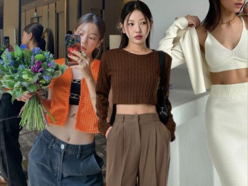 Dáng mũm mĩm, chị em mặc croptop theo 3 kiểu này khỏi lo lộ ngấn bụng