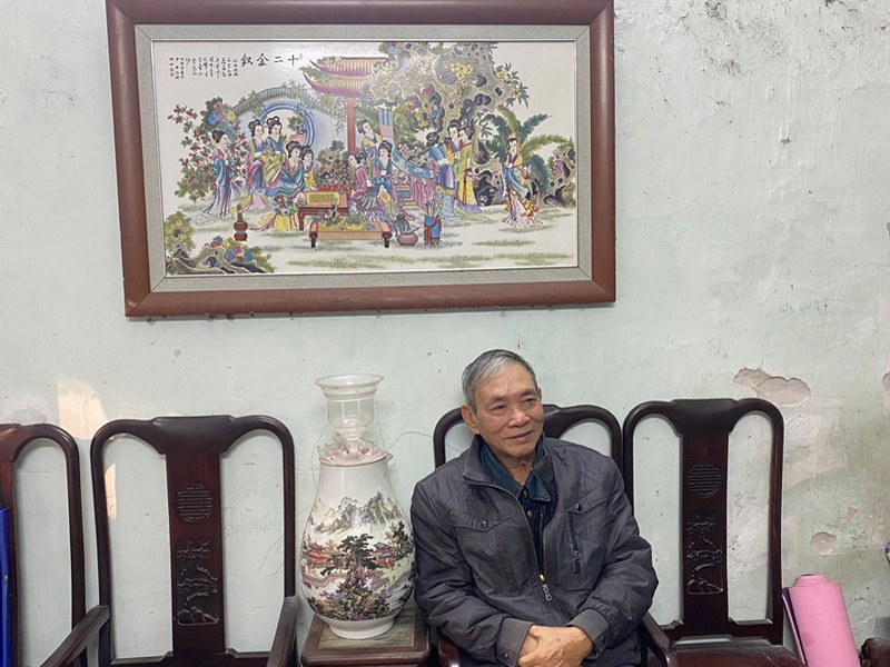 Ông Nguyễn Thái An (sinh năm 1943) hiện đang sống trong căn biệt thự nổi tiếng trên phố Hàng Đào. 
