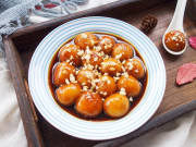 Bếp Eva - Cách làm bánh nếp chay rim đường dẻo ngon, thơm ngào ngạt cúng Rằm tháng Giêng