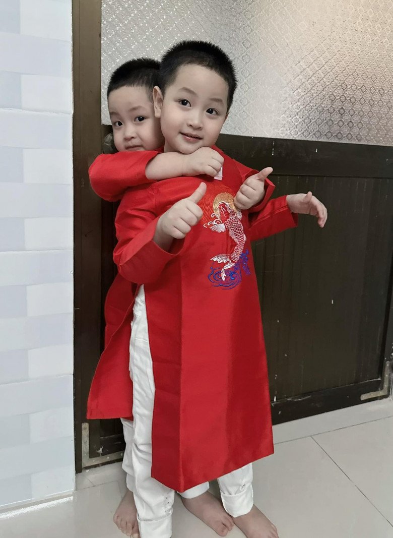Đơn thân sau 2 năm ly hôn chồng doanh nhân, HH Đặng Thu Thảo khéo nuôi con, cặp sinh đôi 3 tuổi cao lớn như bé 5 tuổi - 8