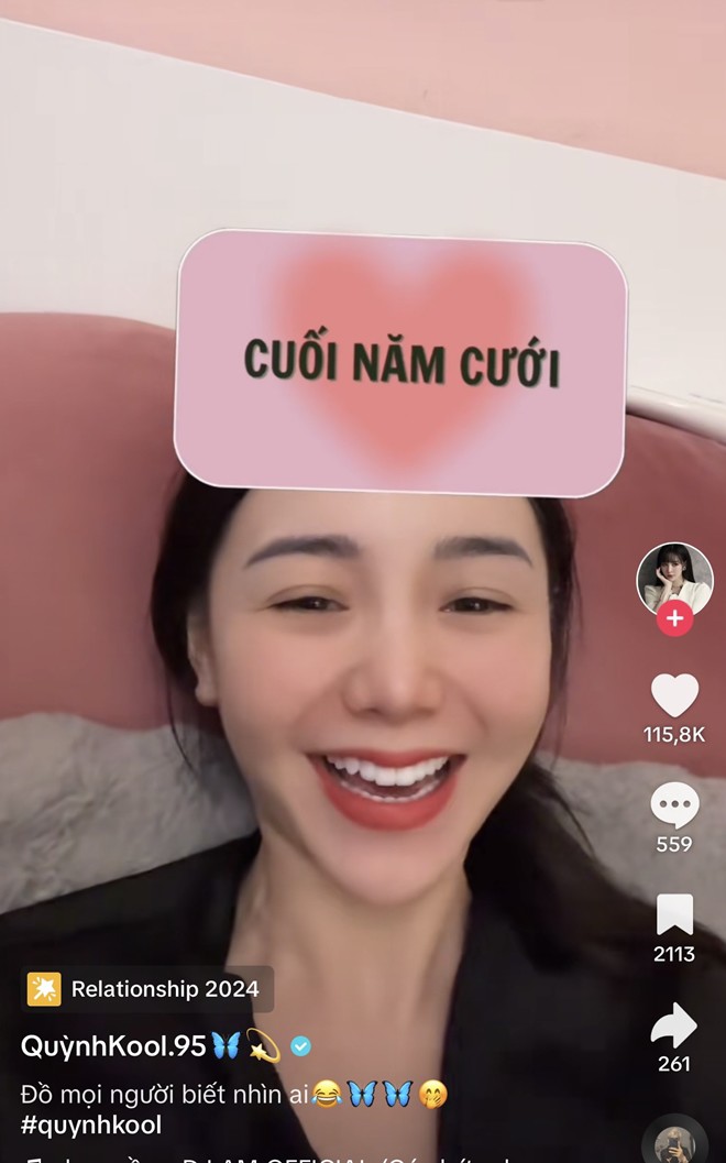 Sau khi úp mở chuyện đám cưới, Quỳnh Kool lại được ủng hộ amp;#34;phim giả tình thậtamp;#34; với B Trần - 5