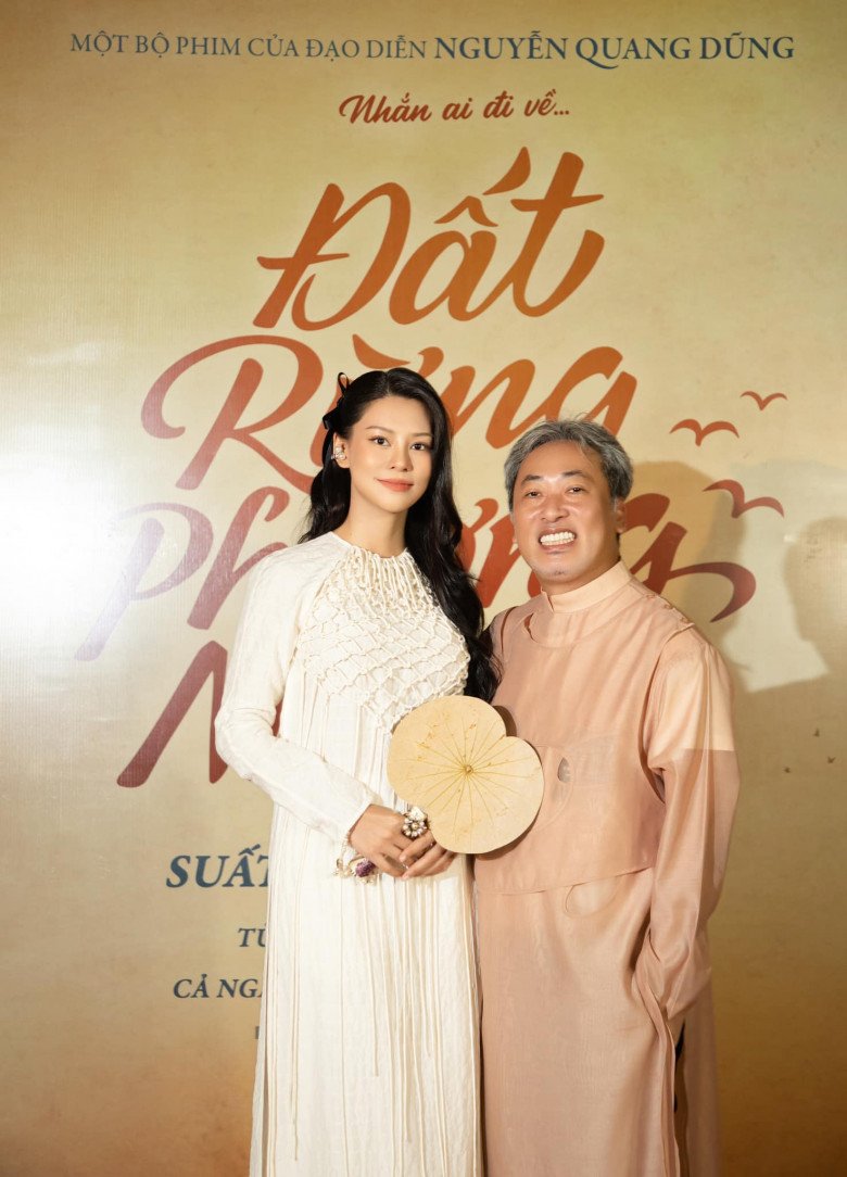 Bùi Lan Hương đồng hành, hết lòng hỗ trợ Nguyễn Quang Dũng.