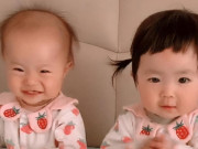 Yêu con - Hai chị em sinh đôi giống hệt nhau chỉ khác mái tóc, ai nhìn vào cũng "dở khóc dở cười"