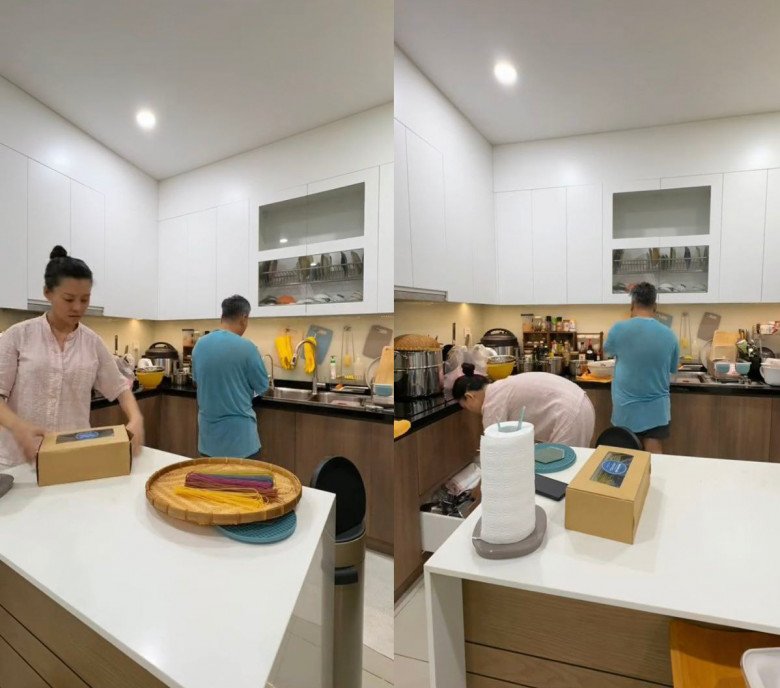 Khung cảnh tổ ấm của Bùi Lan Hương và đạo diễn Nguyễn Quang Dũng.