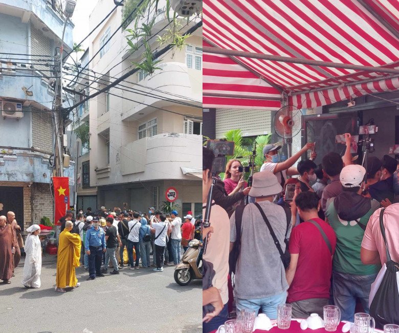 Người dân kéo đến bao vây nhà riêng của NSƯT Vũ Linh.