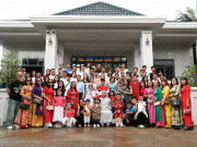 Đại gia đình ở Bình Phước có 120 người con cháu: Mùng 1 Tết tụ tập đông đủ nhà ông nội, đi chúc Tết đến tối mới xong