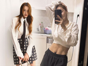 Mặc ồn ào bủa vây, Nhã Phương tung loạt ảnh ăn diện đắt đỏ, xứng danh cô vợ sành điệu của Trường Giang