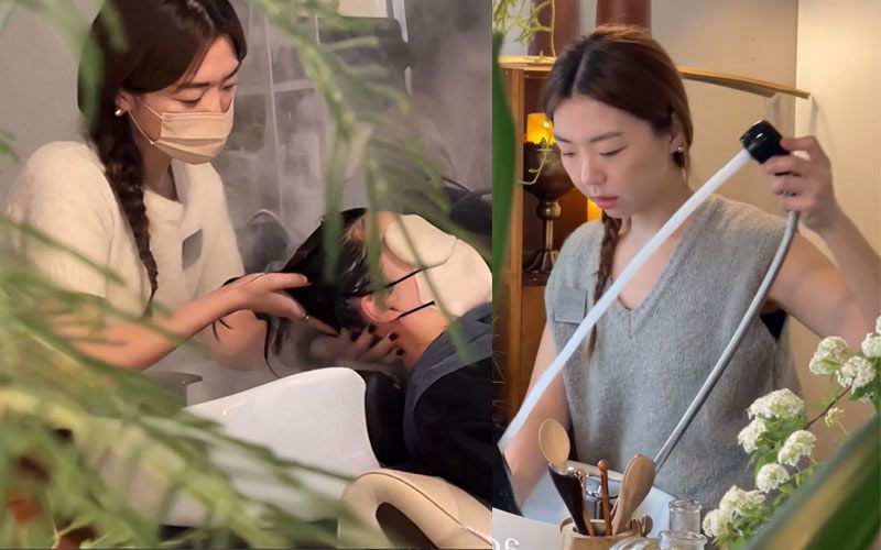 Cô nàng hiện sinh sống và làm việc tại Seoul. Bà chủ tiệm có hàng loạt đoạn clip triệu views ghi lại quá trình gội đầu thảo dược cho khách và ghi điểm với dân tình bởi sự khéo léo cùng góc nghiêng gương mặt ấn tượng.
