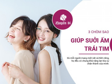 Khám phá 3 cung hoàng đạo ấm áp nhất