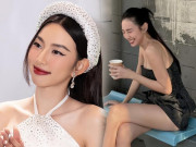 Làm đẹp - Thuỳ Tiên sang Thái khoe "cặp kiếm Nhật" đẹp khó tả, cả trăm bình luận đều xin điều này