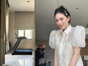 Làm đẹp - Làm mẹ vẫn đam mê làm đẹp như Linh Rin: Mang cả máy chạy bộ vào phòng khi trông con