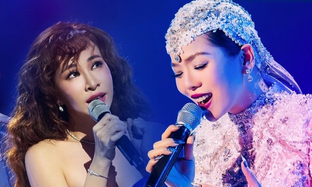 Uyên Linh và Lệ Quyên từng đối đầu ở Công 5 Chị đẹp đạp gió rẽ sóng.