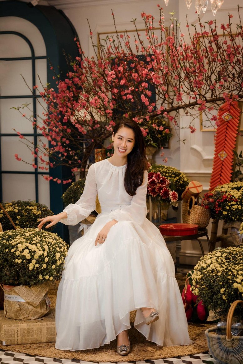 Mỹ Linh hạnh phúc vì luôn có sự đồng hành của ông xã. (Ảnh: NVCC) 