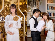 Nàng hậu mang thai ở tuổi 40, không nhìn bụng chẳng ai biết có bầu, sinh con xong trẻ đẹp như gái mới lớn