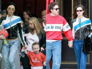 Thời trang - Con dâu "cành vàng lá ngọc" mặc lại đồ của Victoria Beckham sau 2 thập kỷ, tiết kiệm khó tin