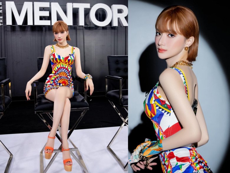 Bà hoàng tóc giả thường xuất hiện với phong cách đầy tính nữ, sành điệu và đắt đỏ.