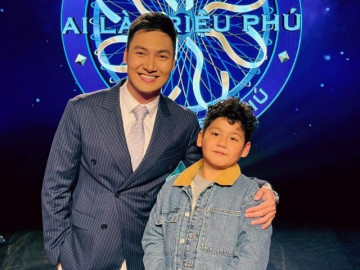 Mạnh Trường cùng con trai xuất hiện ở Ai Là Triệu Phú, trước đấy có màn "đùa nhây" khiến Việt Anh suýt mất 60 triệu