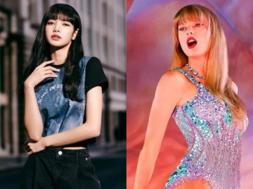 Lisa gây sốt khi đến show Taylor Swift