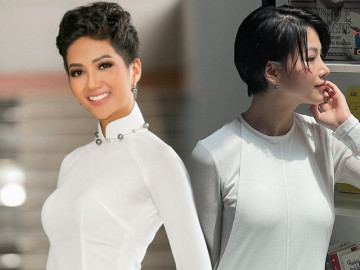 Hoa hậu quốc tế đầu tiên của Việt Nam xuống tóc, giao diện cá tính vượt cả HHen Niê