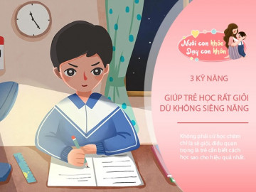 Ngoài chăm chỉ, trẻ thành thạo 3 điều này tương lai sẽ học rất giỏi