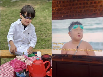 Quý tử thứ 3 nhà Xuân Bắc khi xem anh trai Bi Béo ở Bố Ơi: Bão không tin là anh Bi nổi tiếng hơn mình