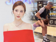 Làm đẹp - Hết "bóp miệng", Phan Minh Huyền nay lại "siết dáng", ảnh đi tập lộ điểm vàng cơ thể ở tư thế khó