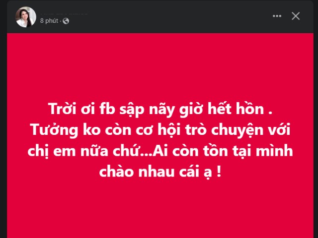 Nhiều cộng đồng mạng xem Facebook như một phương tiện kết nói, trò chuyện vô cùng hiệu quả với mọi người xunh quanh.