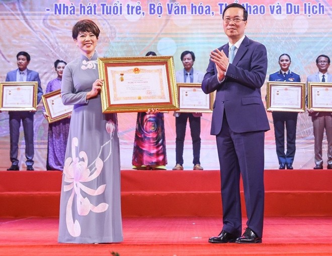 Ngọc Huyền - vợ cũ Chí Trung vừa đẹp vừa sang khi được phong NSND - 1