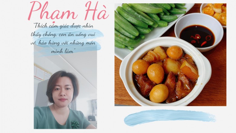 Video chị Hà hướng dẫn cách làm món đậu trứng thịt băm vô cùng trôi cơm.