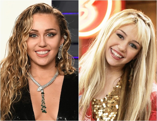 Miley Cyrus từng là công chúa Disney rất được yêu thích.