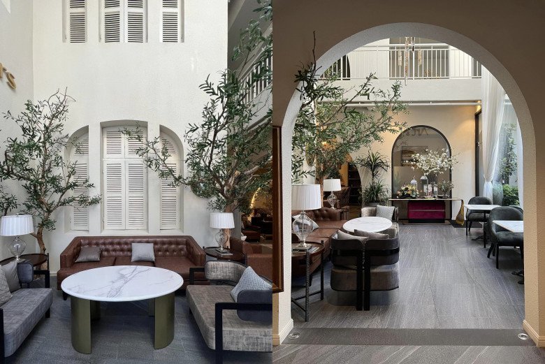 Không gian chanh sả của The Art. (Ảnh: halove2go)